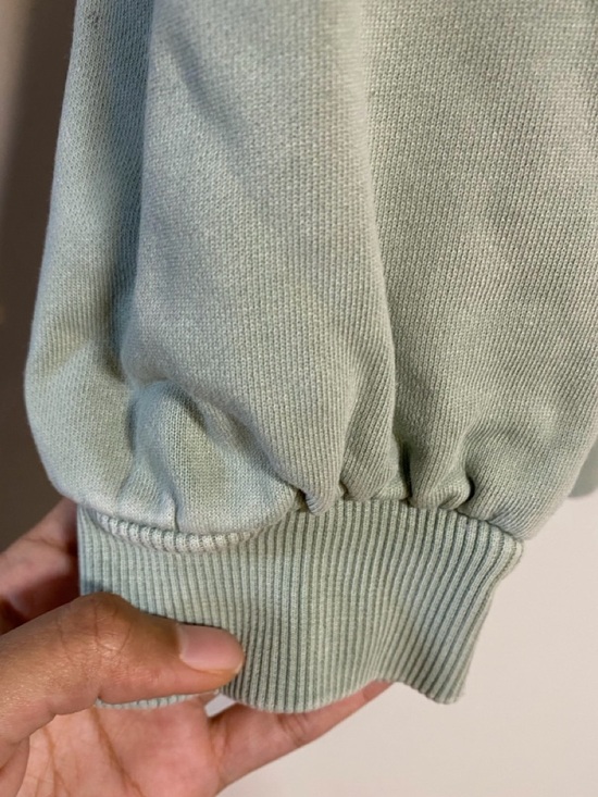 Hudson North Sage Green Crewneck Sweatshirt – Women’s M – Relaxed Fit Pullover - Picture 4 of 9